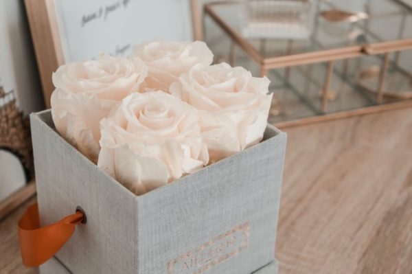 Box - 4 roses